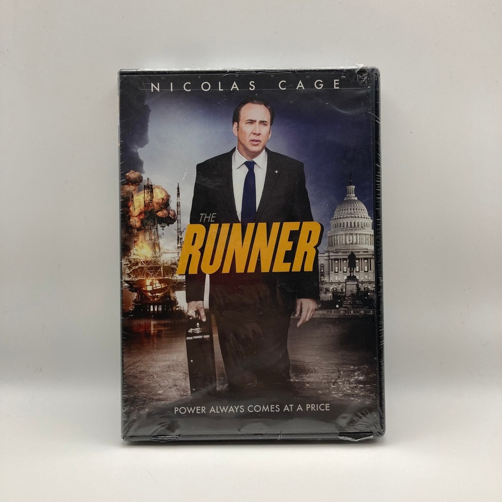 The Runner DVD Nicolas Cage Sarah‎ Paulson Political Thriller Movie New Sealed